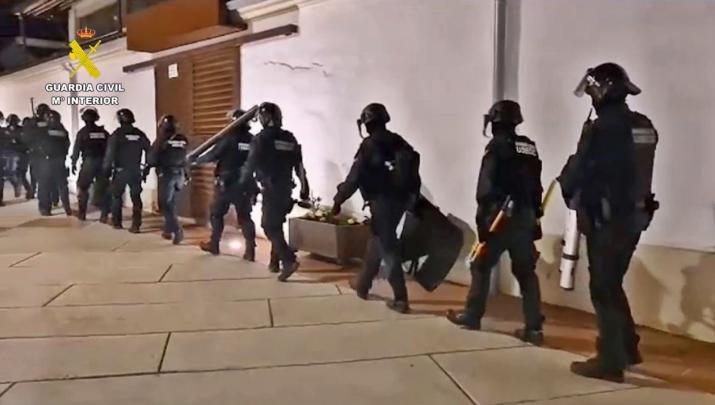 Operación antidroga de la Guardia Civil